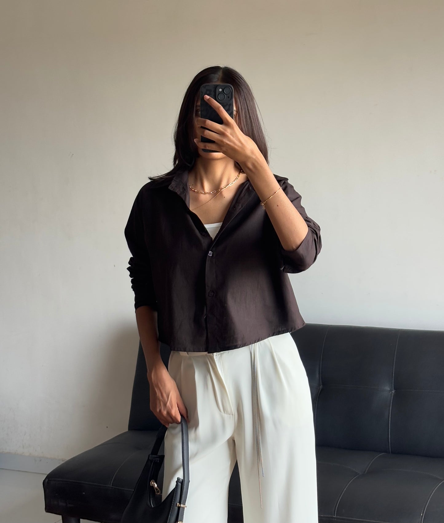 Brown Basic Shirt