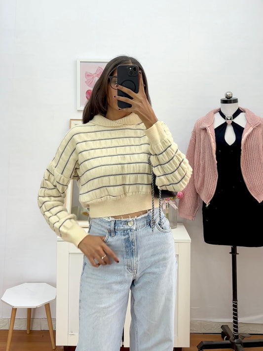 Crop Sweater ( Up to 34 bust)