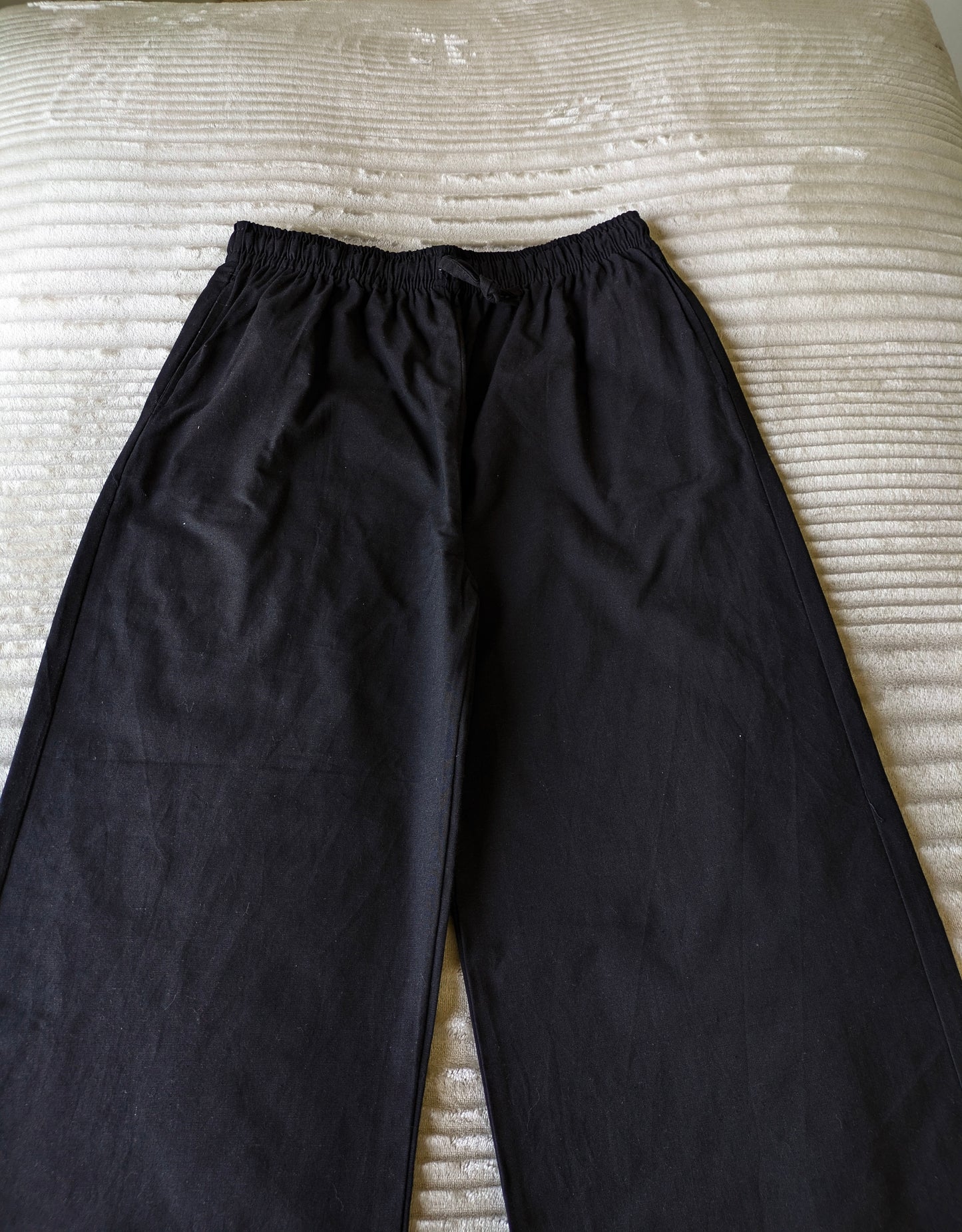 Black Linen Pant
