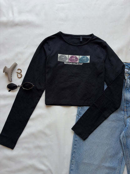 'Weekend' baby tee