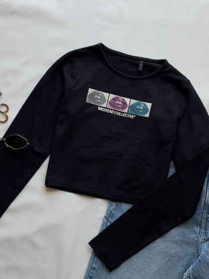 'Weekend' baby tee