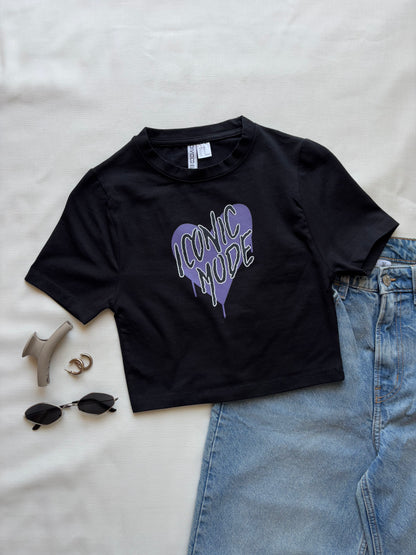'Iconic mode' baby tee