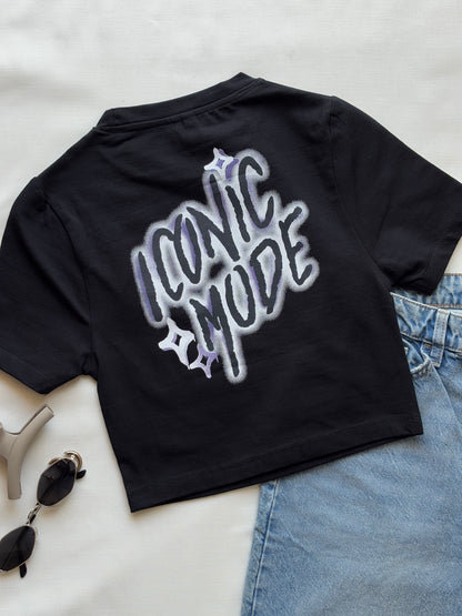 'Iconic mode' baby tee