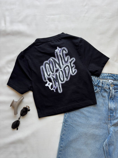 'Iconic mode' baby tee