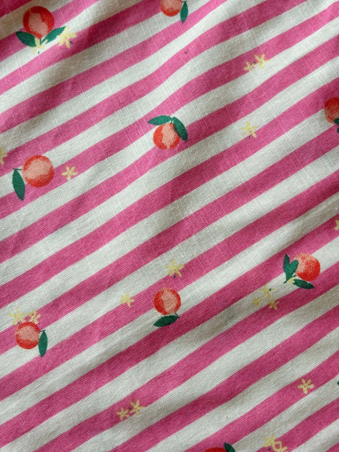 Peachy Pink Striped Pants