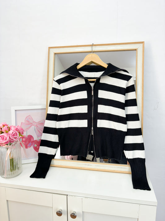 zipper knit ( Up to 32 Bust)