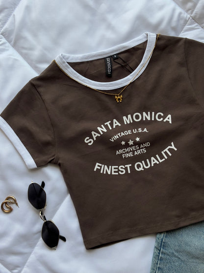 'Santa Monica' summer tshirt
