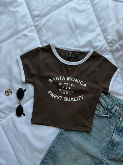'Santa Monica' summer tshirt