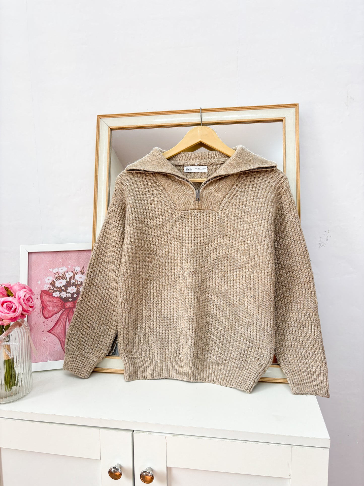 Zipper knit ( up to 30-32 bust)