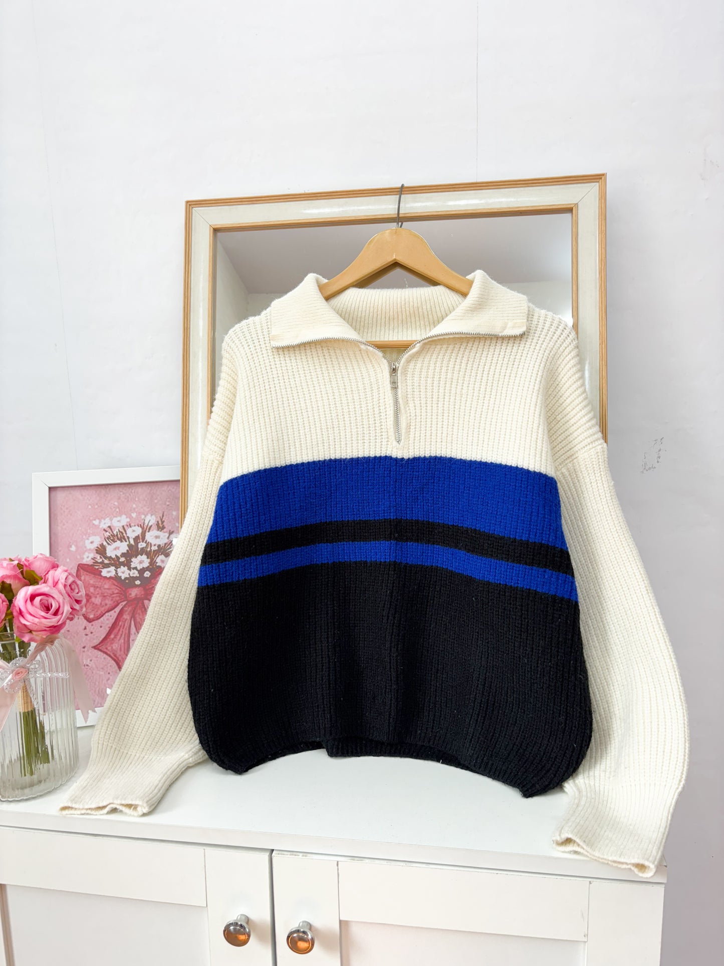 Zipper knit ( up to 38 bust)