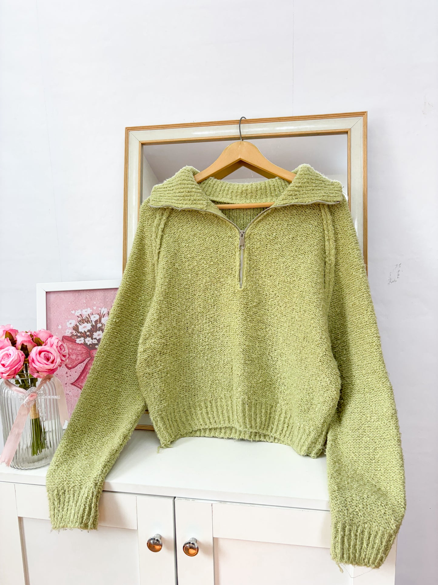 Zipper knit ( up to 38 bust)