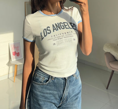"Los Angeles" Baby tee