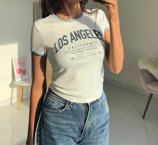 "Los Angeles" Baby tee