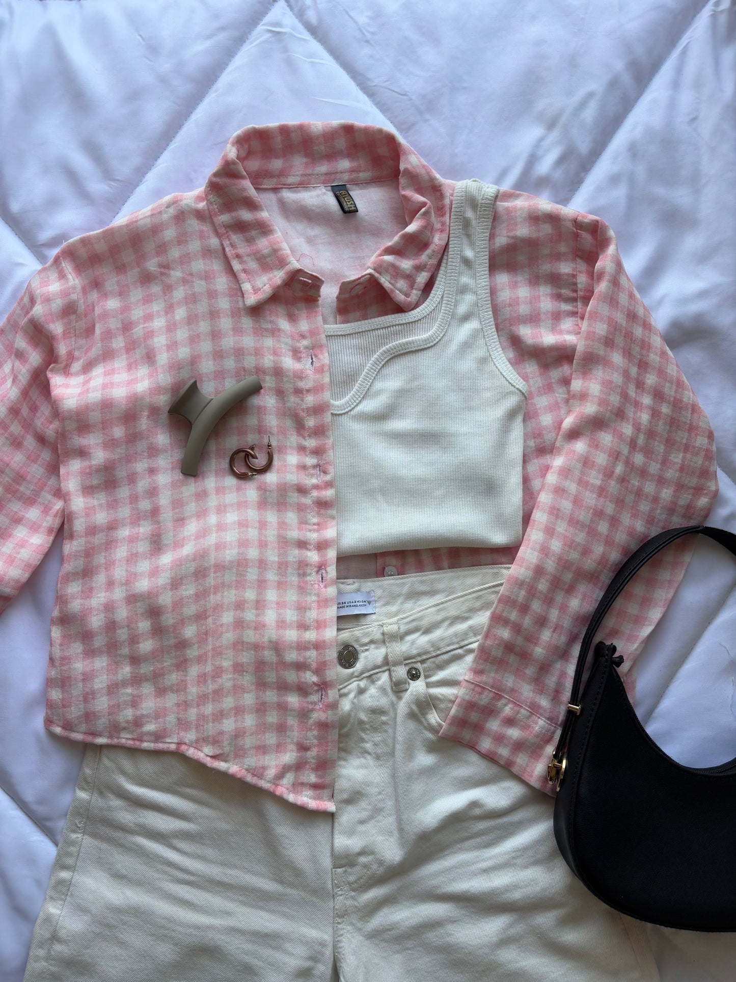 Pink Checked Shirt