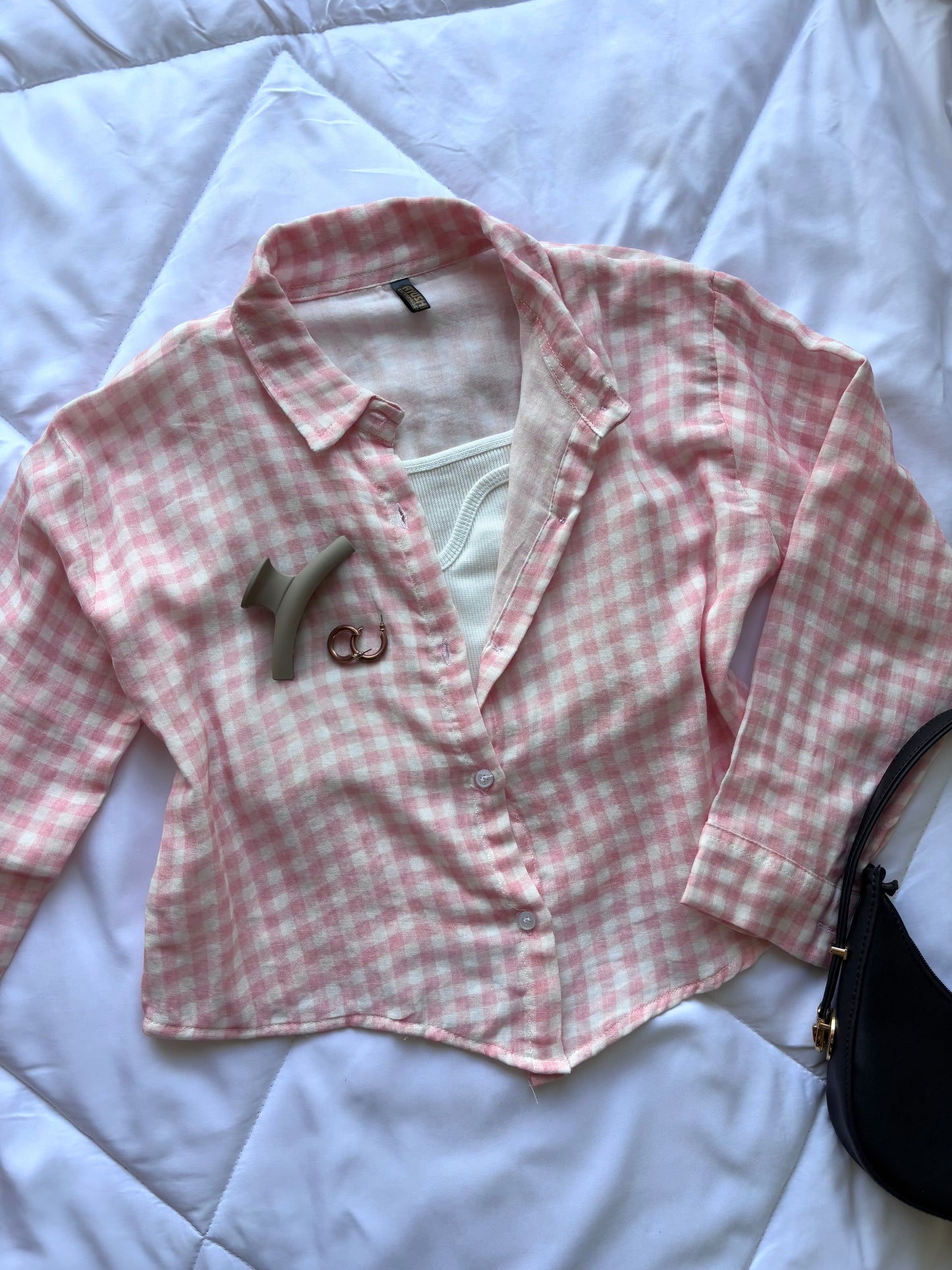 Pink Checked Shirt