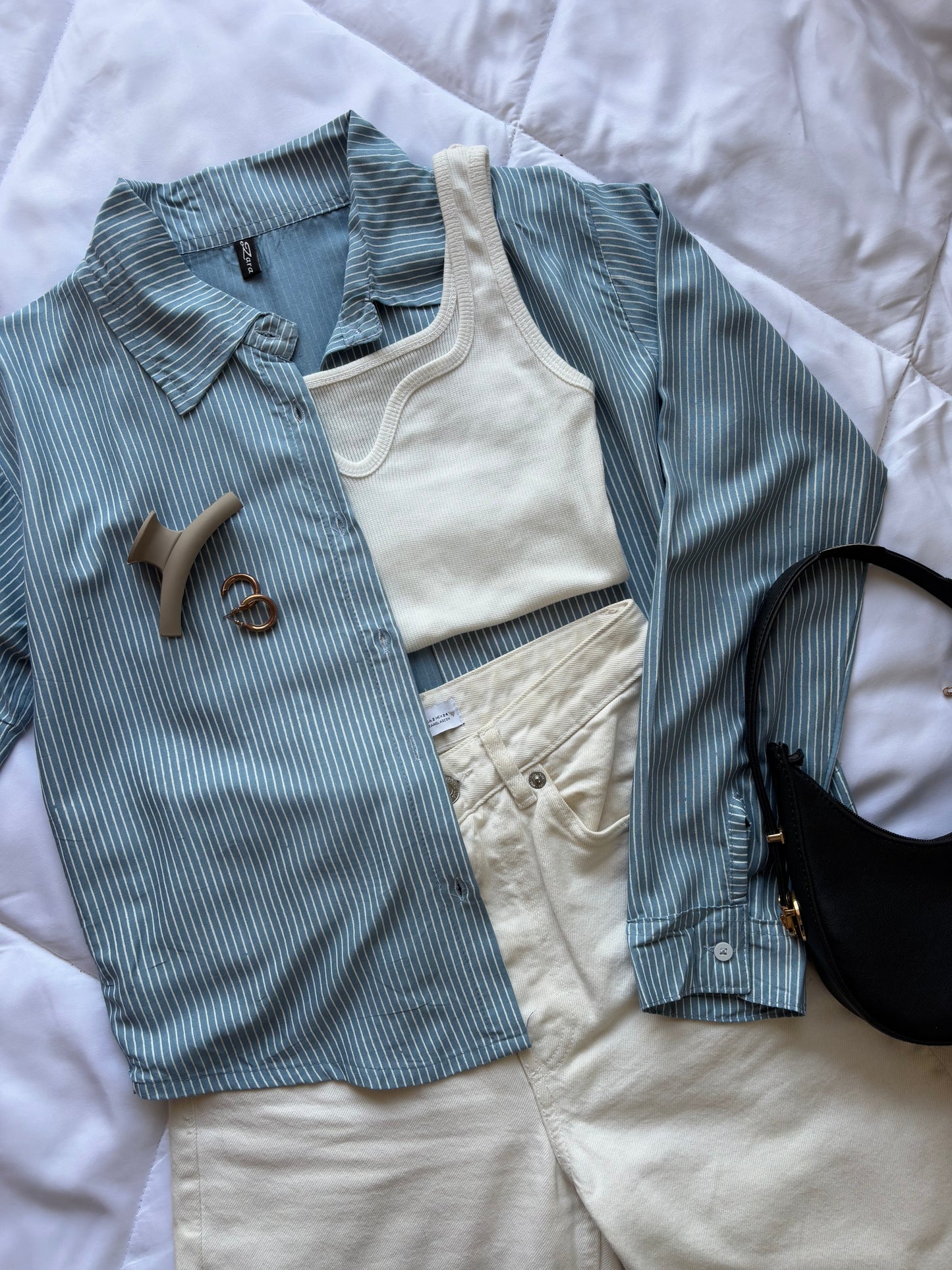 Striped Blue Shirt
