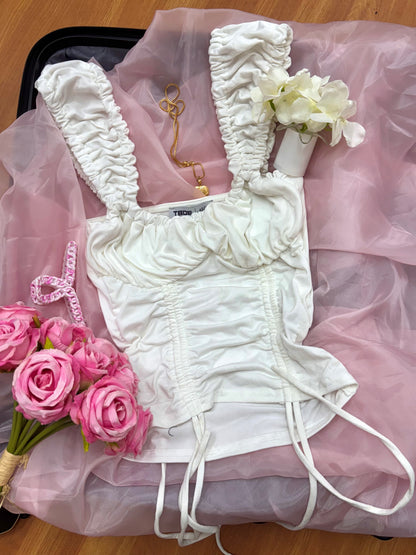 Corset style top
