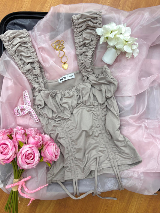 Corset style top