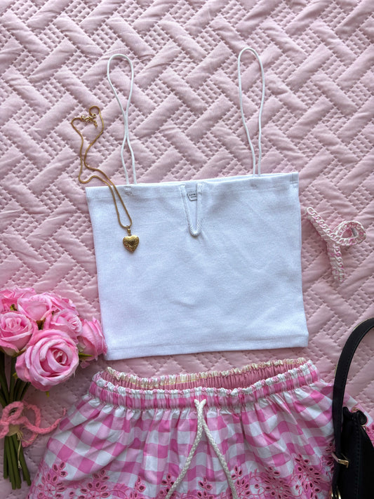 White Cami Top
