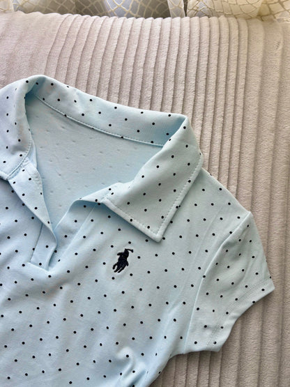 Premium Polka Dot Polo Tees