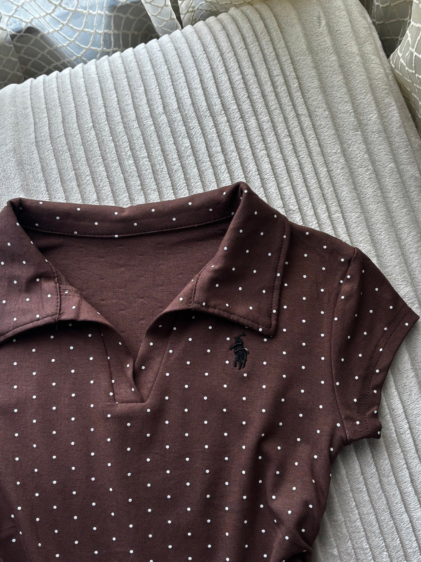 Premium Polka Dot Polo Tees