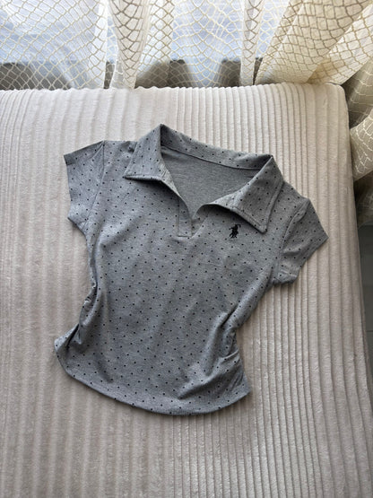 Premium Polka Dot Polo Tees