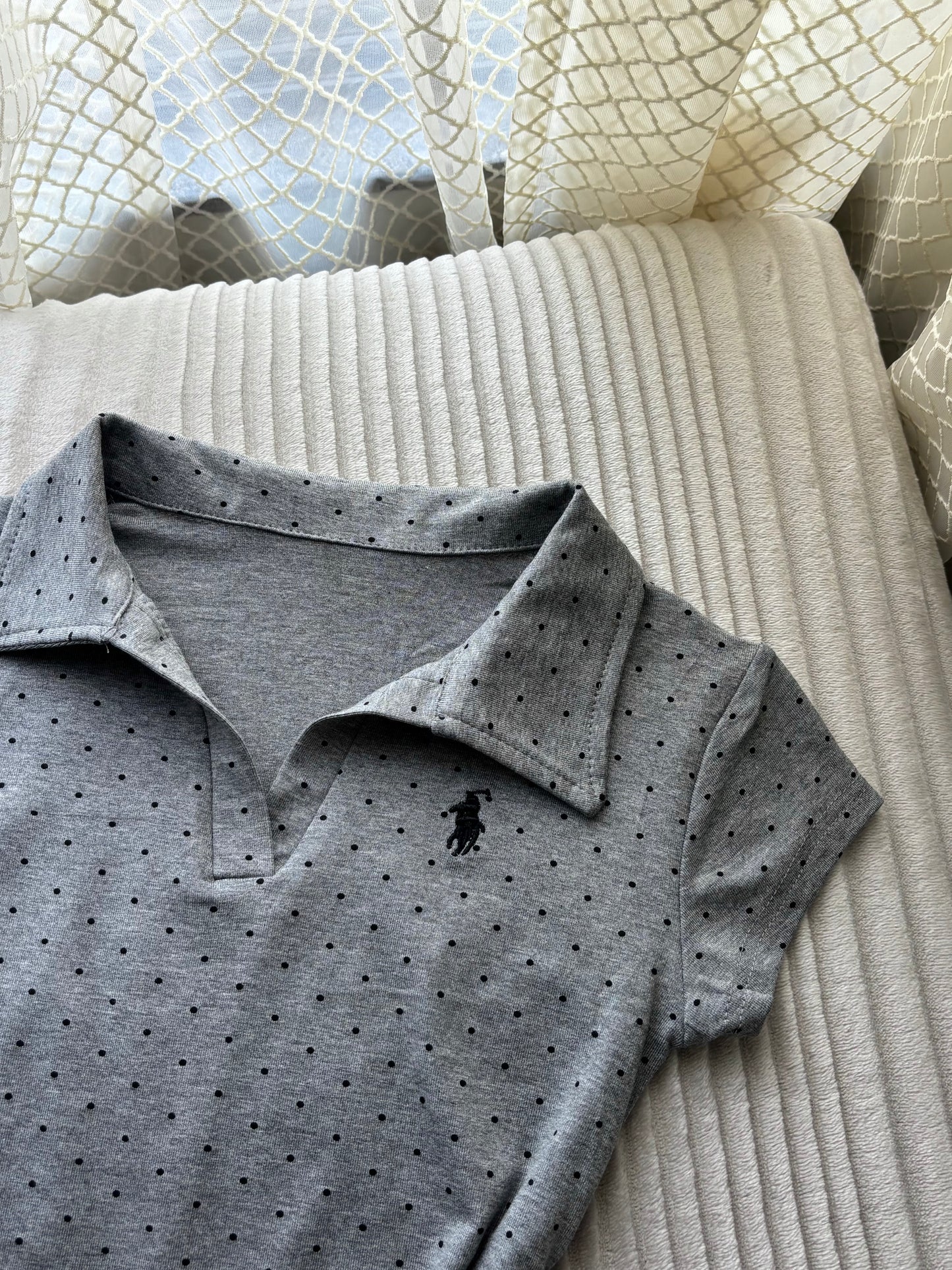 Premium Polka Dot Polo Tees