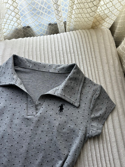 Premium Polka Dot Polo Tees