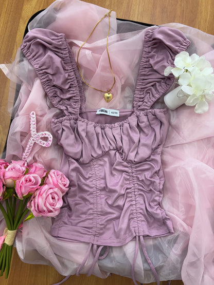 Corset style top