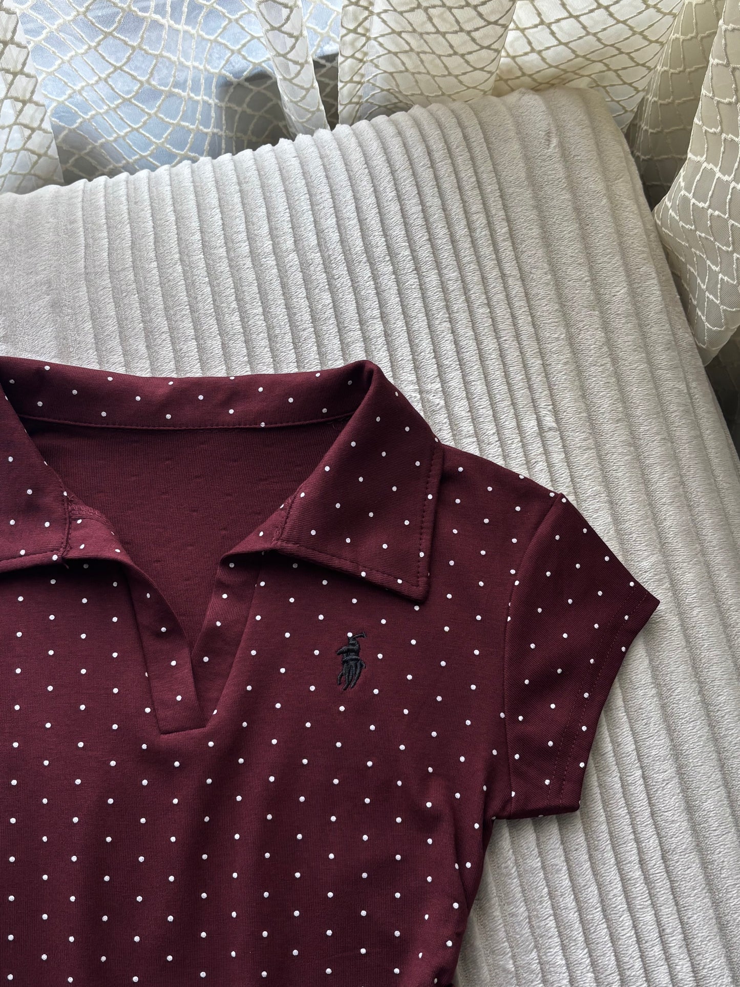 Premium Polka Dot Polo Tees
