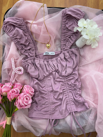 Corset style top