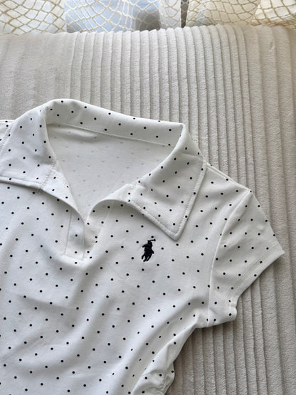Premium Polka Dot Polo Tees