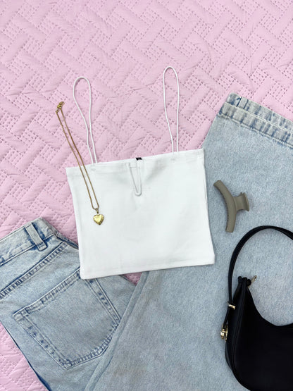 White Cami Top