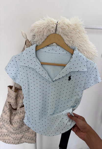 Premium Polka Dot Polo Tees