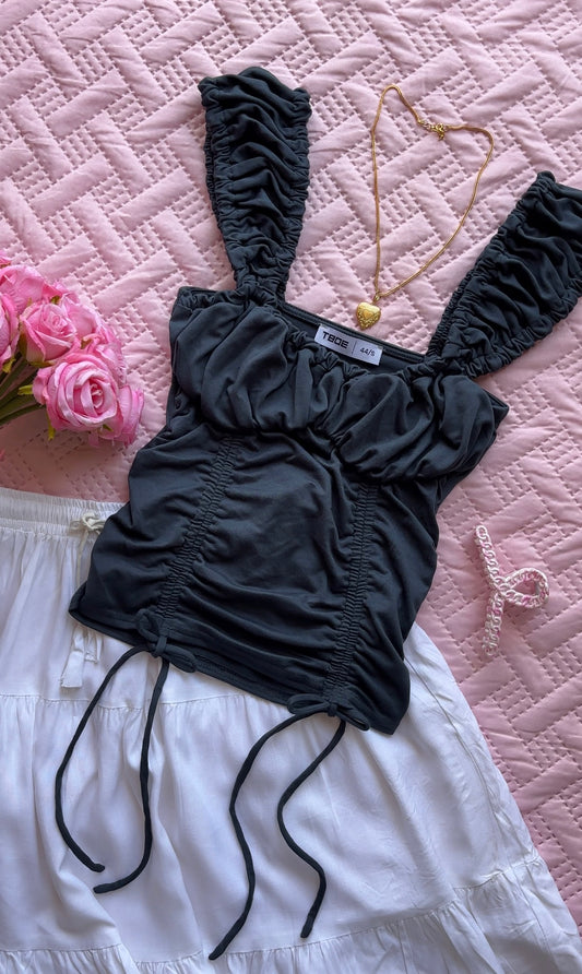 Corset style top
