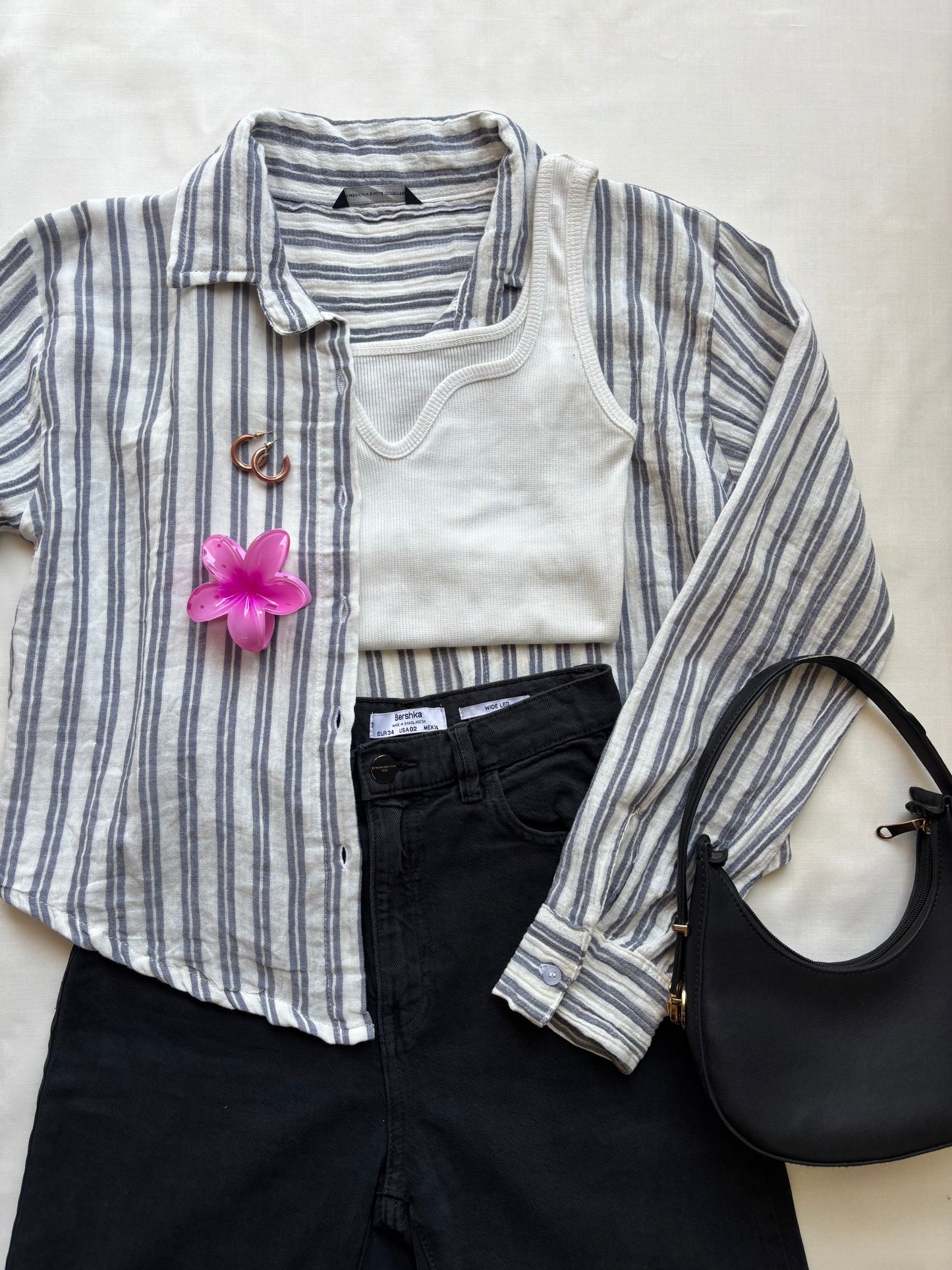 Striped mul cotton Shirt