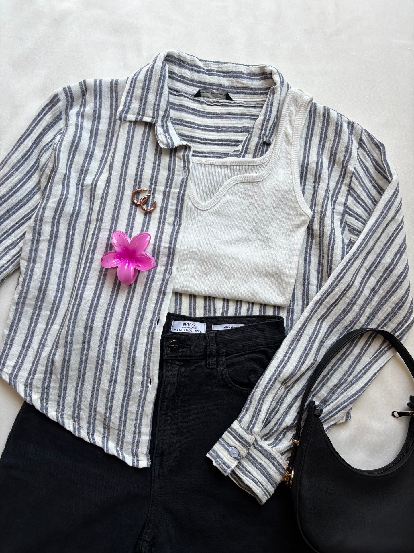Striped mul cotton Shirt