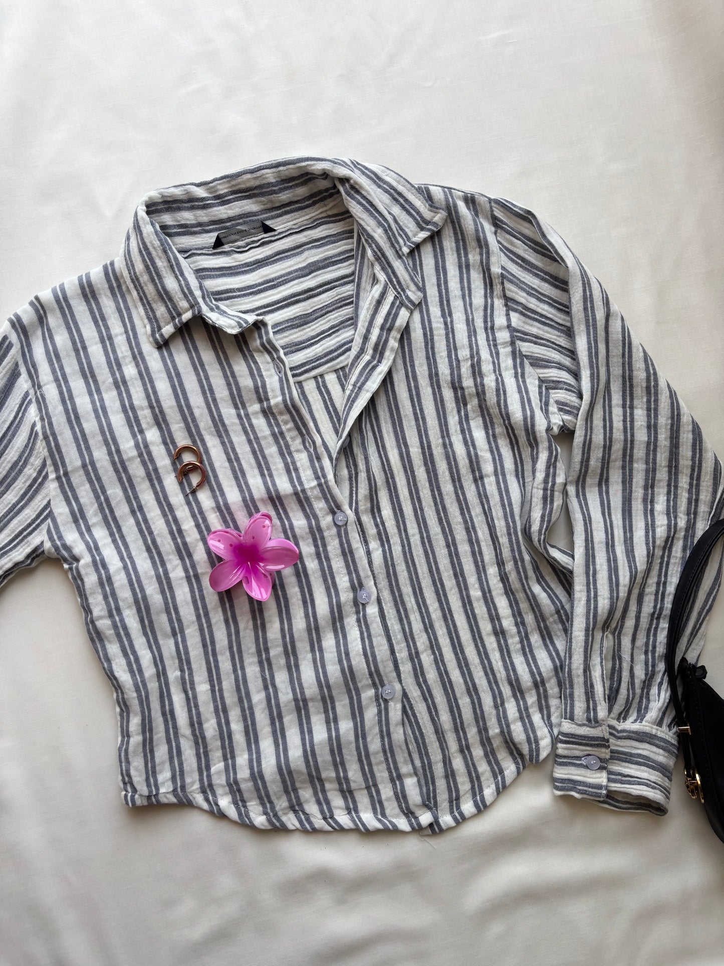 Striped mul cotton Shirt
