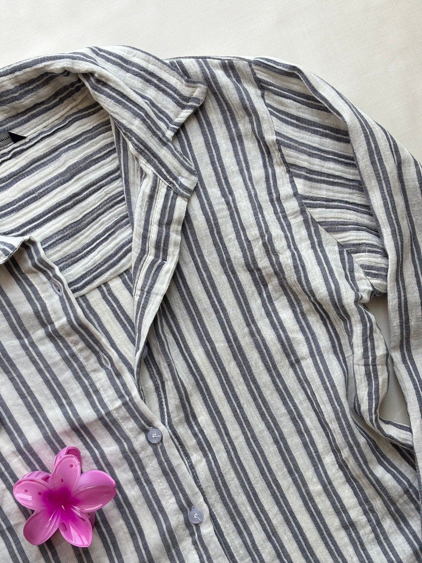 Striped mul cotton Shirt