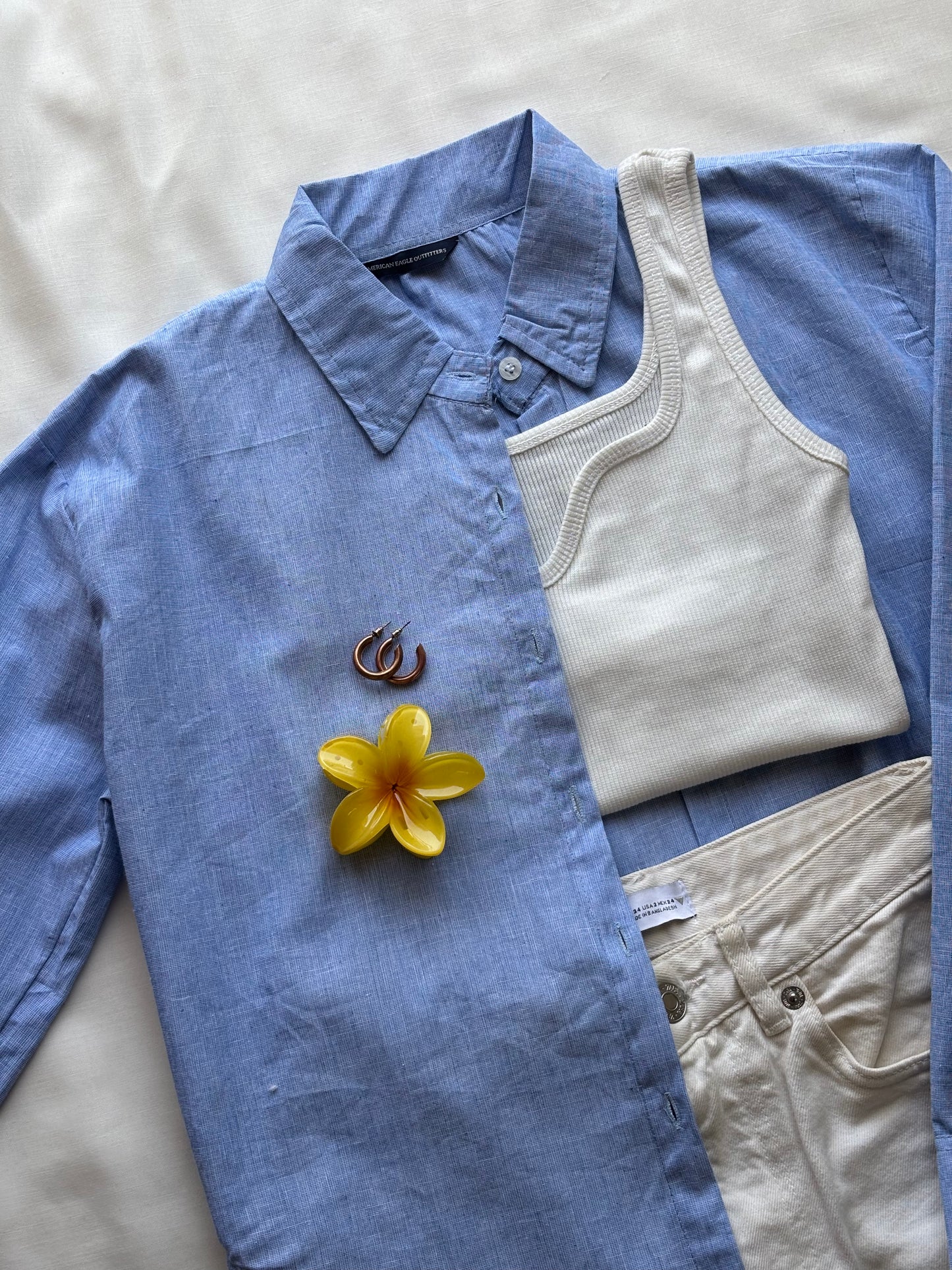 Blue Linen Shirt