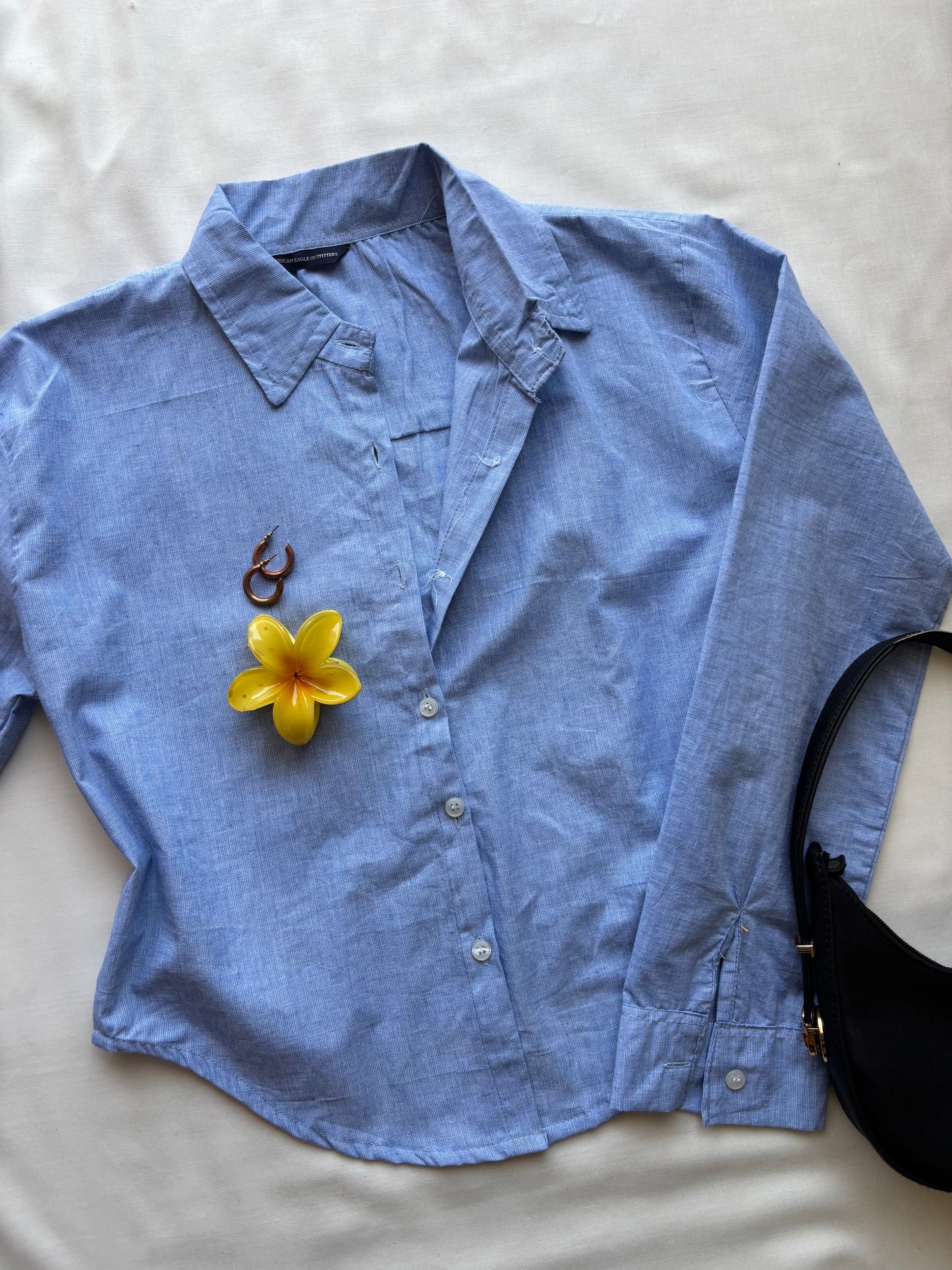 Blue Linen Shirt