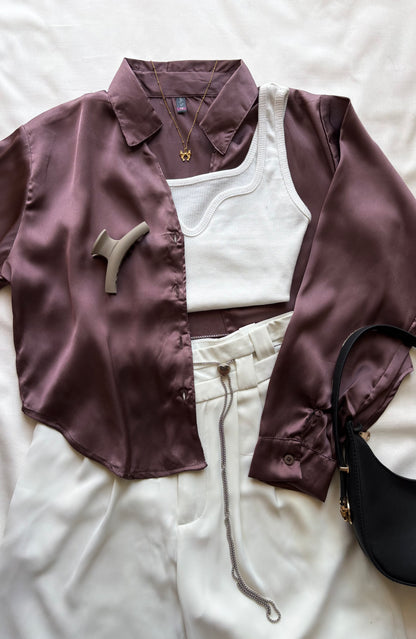 Satin Shirt