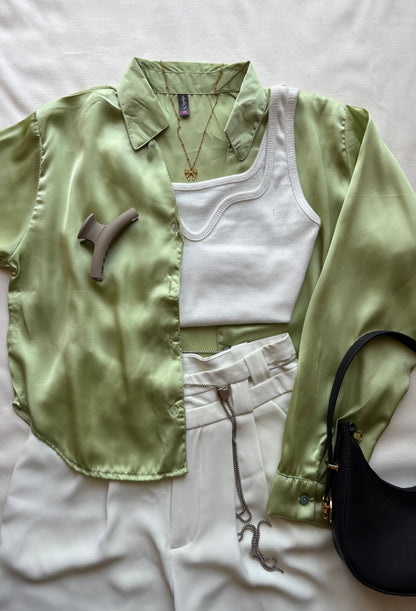 Satin Shirt