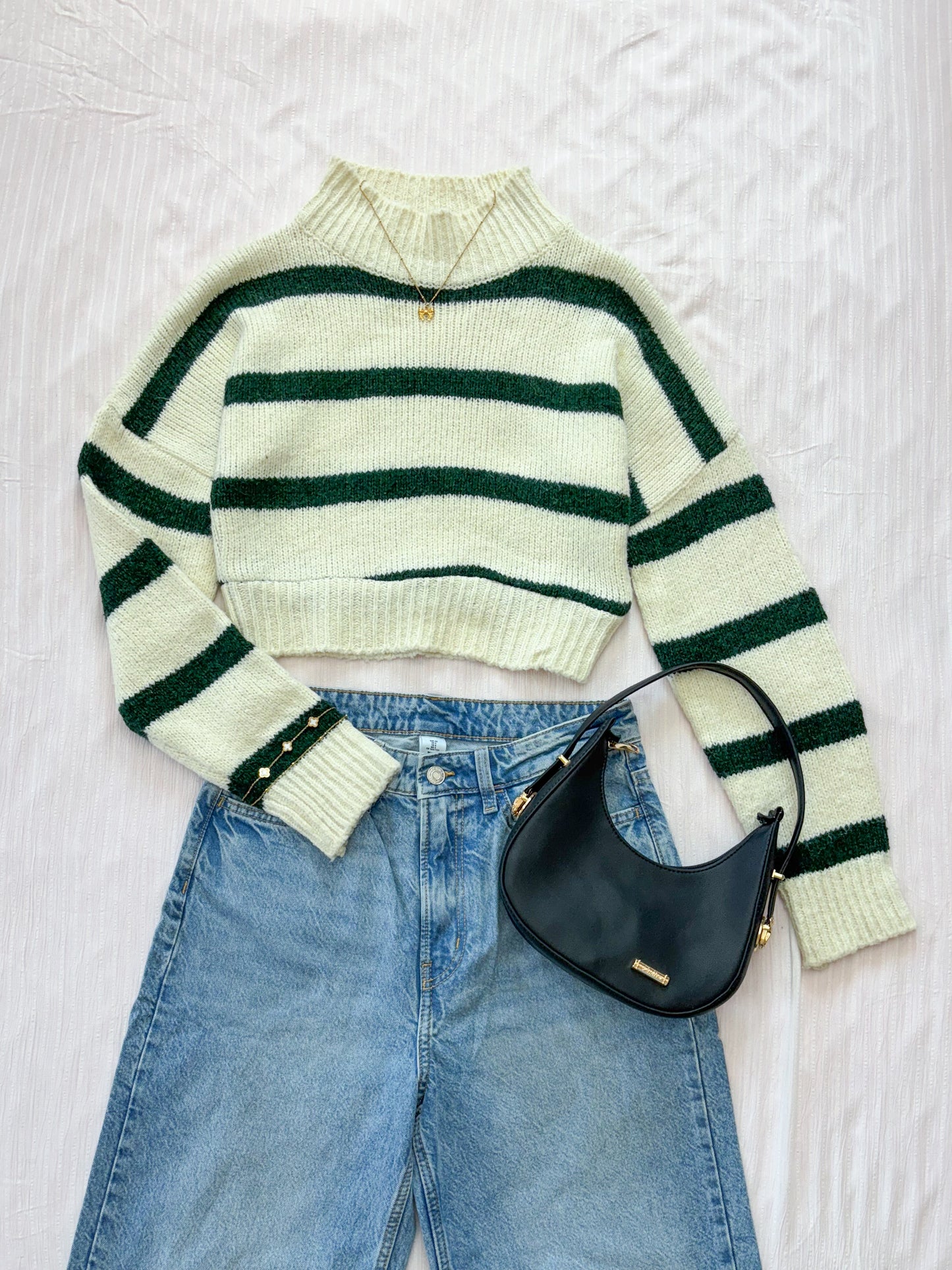 Striped Sweater (Up to 32 bust- Fits S)