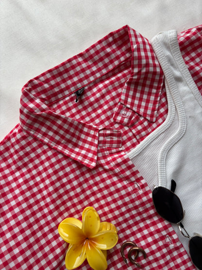 Red Checks Shirt