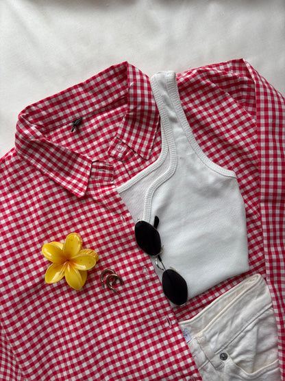 Red Checks Shirt