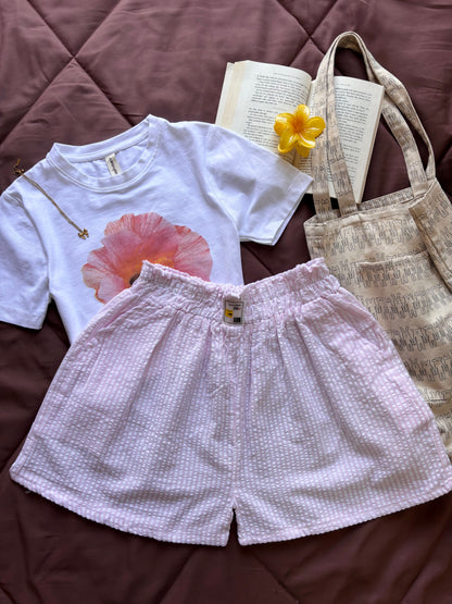 Viral Pinteresty Summer Linen Shorts