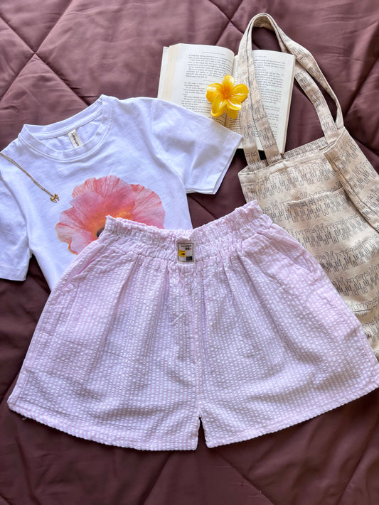 Viral Pinteresty Summer Linen Shorts