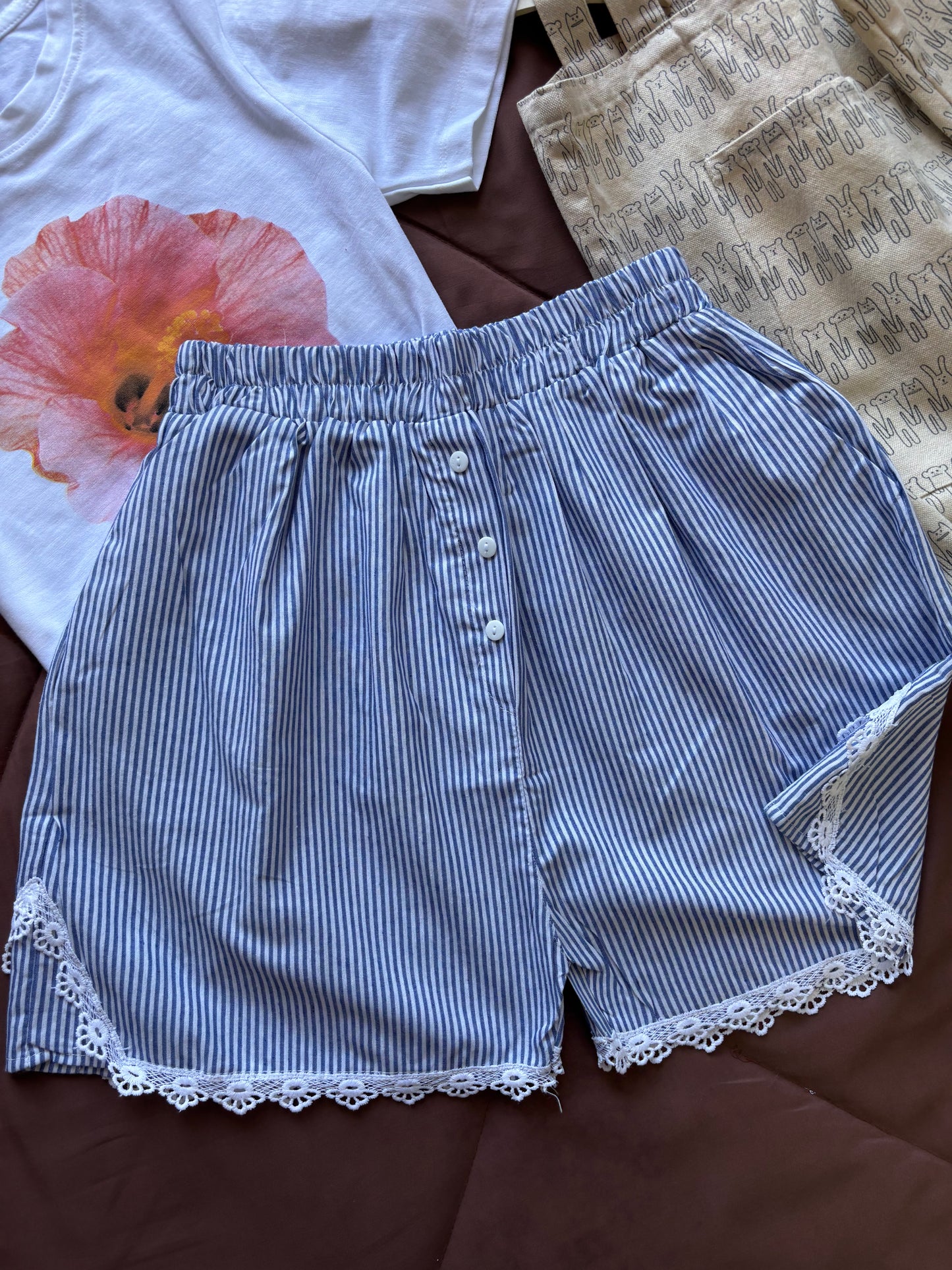 Viral Pinteresty Summer Linen Shorts #2