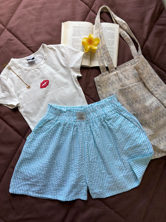 Viral Pinteresty Summer Linen Shorts